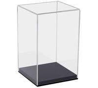 HMF 46811 Vitrine en Acrylique pour Voitures Miniatures, Figurines | 14 x 14 x 22 cm | Transparent