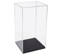 HMF 46812 Vitrine en Acrylique pour Voitures Miniatures, Figurines | 20 x 20 x 38 cm | Transparent