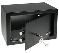 HMF 49200-02 Coffre-fort avec offre-fort pour meubles, 31 x 20 x 20 cm, noir