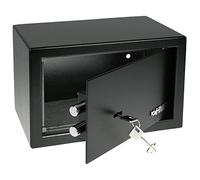 HMF 49200-02 Coffre-fort avec offre-fort pour meubles, 31 x 20 x 20 cm, noir