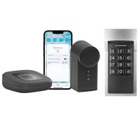 HMIP HAP2-DLA-KP - Accès au kit de démarrage, serrure de porte anthracite + clavier