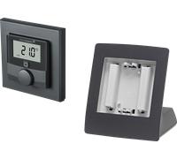 HMIP WTH-DS55-A - Thermostat mural avec humidité de l'air + support de table, anth