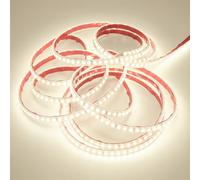 Hmuaog Ruban LED Adhésif 220V, Bandeau LED Autocollant 120 LEDs/m, Haute Densité avec Interrupteur, Bande Lumineuse Étanche IP67 pour Miroir, Placard et Cuisine (Blanc Froid, 1 m)
