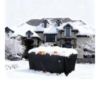 HNBFKD Housse de Protection imperméable et Anti-UV pour Meubles de Jardin 80x55x80cm/LxWxH Housse de Protection pour Meubles de Jardin avec Sangle Coupe-Vent et Cordon de Serrage réglable