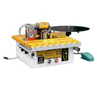 HNBYLMM Plaqueuse de Chants Automatique avec Découpe de Ruban, Plaqueuse de Chants Courbes et Droites 1200W, avec Collage Double Face et Contrôle de La Température, Largeur du Bracelet 6-60 mm A