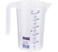 hünersdorff GmbH - Tasse de mesure PP transparent 500 ml 935500