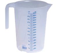HND 938500 - Hünersdorff tasse à mesurer transparente 3,0 L.