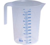 HND 939500 - Hünersdorff tasse à mesurer transparente 5,0 L.