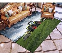 HNHDDZ Salon Moderne Rectangle Tapis 3D Tracteur Motifs Enfants Garçons Adolescents Chambre Antidérapant Lavable (Style 1, 50x80 cm)
