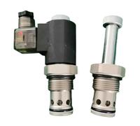 HNMHPGVWD Électrovanne SV16 DHF16-220, Machine de Levage d'ascenseur, Accessoires Station hydraulique, Valve à Cartouche filetée(AC110V Set)