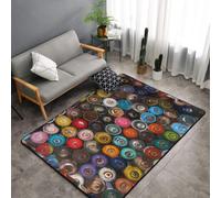 Hnnkloy Bombe de Peinture en aérosol, Tapis de Sol antidérapant de Grande Taille pour Salon et Chambre, 150 x 100 cm.