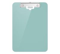 Hnogri Porte-bloc en plastique rose format lettre standard A4 pour infirmières, étudiants, bureau et femmes, avec porte-stylo et clip discret, taille 31,8 x 23 cm, Vert