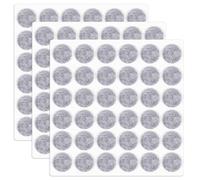 HNR 15mm Patins en Feutre, 108 Pièces Auto-Adhésifs Patins pour Meubles, 3mm Épaisseur, Patin Chaise pour la Maison sur la Protection du Sol (Gris)