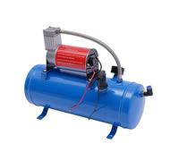 HOARLICN 12V Compresseur À Air, Compresseur D'air Trompette | 100 Psi Compresseur D'air Pour Voiture, Système De Compresseur D'air Intégré Pour Les Pneus Automobiles