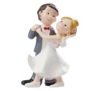 HobbyFun Figurine Couple de mariés Danse de Mariage décoration de Mariage 8 cm