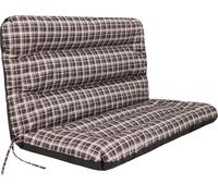 HobbyGarden Coussin de balançoire 180 cm - coussin pour balançoire de jardin & banc de jardin, hydrofuge, résistant aux UV, tissu Oxford, confortable & robuste