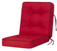 HOBBYGARDEN Coussin de balançoire Venus Coussin de banc Garden Coussin de balançoire Coussins de balançoire Coussins de balançoire Hollywood Balançoire Banc Rouge 50 cm
