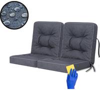 HOBBYGARDEN Coussin de balançoire Venus Coussin de banc Garden Coussin de balançoire Coussins de banc Coussin balançoire hollywoodienne Balançoire Banc Bleu foncé 120 cm