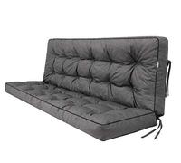 HOBBYGARDEN Pola-Coussin Banquette-Salon de Jardin Exterieur-Salon de Jardin-Coussin rectangulaire-Coussin de Banc-Coussin Banc-Assise canapé-balancelle de Jardin-Coussin Exterieur Impermeable