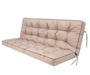 HOBBYGARDEN Pola-Coussin Banquette-Salon de Jardin Exterieur-Salon de Jardin-Coussin rectangulaire-Coussin de Banc-Coussin Banc-Assise canapé-balancelle de Jardin-Coussin Exterieur Impermeable