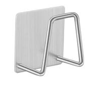 HobbyTech Porte éponge adhésif en inox pour cuisine, évier, étagère