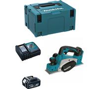 Hobel MAKITA DKP180RTJ1 (1 x 5.0 Ah + DC18RC + MAKPAC 3)
