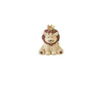 HOBI Tendances Fêtes - 3 Figurines RÉSINE Lion COURONNÉ 3.5X2.3CM
