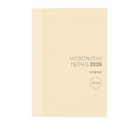 Hobonichi Techo 2026 Original Book - A6, Japonais, Quotidien, Début en Avril, Début le Lundi, Planificateur