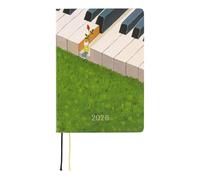 Hobonichi Techo HON A6 2026 - Hiroko Kubota: Waiting on the Chord (en anglais, planificateur de démarrage de janvier)