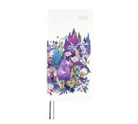 Hobonichi Techo Semaines 2025 [anglais/grande taille et mince/début janvier/planificateur] Masamune Kusano x Junaida : Through the Purple Night