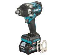 Makita Visseuse à percussion sans fil 1/2" Li-ion XGT 40V/4.0Ah, Makpac TW007GM201