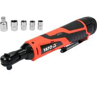 Yato Cliquet à percussion sans fil YT-82902 Moteur 12V Batteries Li‑ion Couple 45 Nm