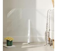 Hode Papier Film Adhesif Transparent pour Meuble 60X600cm, Film Transparent Autocollant Plastique Couvre Livre Protection Mur Cuisine, Rouleau Vinyle Revetement Adhesif pour Meuble Imperméable