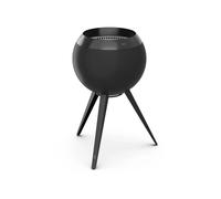 MOON 45 all black Brasero avec pied haut