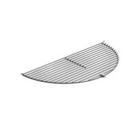 Höfats Grille pour brasero Bowl 70 – Acier inoxydable demi-ronde 70 x 35 x 1,8 cm
