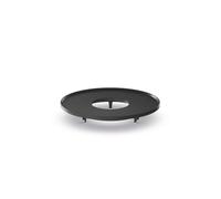 höfats Plancha Moon 45 - Plaque de cuisson continue en fonte émaillée - Conservation optimale de la chaleur pour les grillades de toutes tailles - Revêtement anti-adhésif, cuisson faible en gras