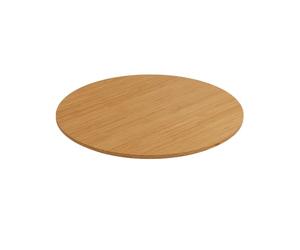 höfats - Planchette Bowl 70 - Fait du Bol Bowl 70 Une Table d'appoint - antidérapant et résistant aux tremblements grâce à l'encoche - en Bois Massif de Bambou avec revêtement résistant aux UV