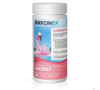 Höfer Chemie 1 kg BAYCINEX® Nettoyant en granulés pour filtres de Piscine - Élimine Le calcaire