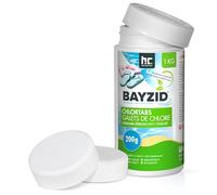 Höfer Chemie 1 x 1 kg Galets de Chlore Lent (200 g) pour Piscine | Chloration Permanente de la Piscine - Hautement Efficace contre les Bactéries - Désinfection Longue Durée