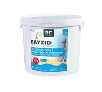 Höfer Chemie 1 x 5 kg Pastilles de Chlore (20 g) Multifonction 5 en 1 | Piscine, Désinfection, Anti-Algues, Floculant, pH Stable - Entretien Longue Durée Piscine - Eau Cristalline en 24 heures