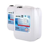Höfer Chemie 2 x 10 L (20 litres) BAYZID Algicide Anti algue pour Piscine - Effet Rapide Contre Les Algues - Non Moussant