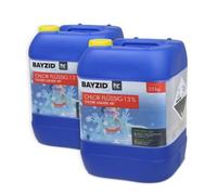 Chlore Liquide 48° Bayzid® - Bidon de 25 KG pour Piscines (2 x 20L)