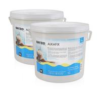Höfer Chemie 2 X 5 kg BAYZID® Alkafix - Augmentation Rapide et Efficace de l’Alcalinité (TA) pour Piscines, Stabilisation du pH, Doux pour la Peau et Les Yeux