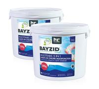 Galets de Chlore Multifonctions 5en1 Bayzid® - 5 Kg de Pastilles à Dissolution Lente