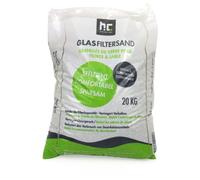 Höfer Chemie - 20 kg de Granulés de Verre Fin pour Filtre à Sable - Granulométrie 0,7-1,3 mm