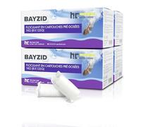 Cartouches de floculant pré-dosées BAYZID® 1 KG (8x 125g)x4 pour piscine