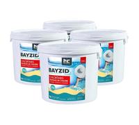 Höfer Chemie 4 x 5 kg (20 kg) BAYZID pastilles de Chlore pour Piscine 20 g HAUTEMENT EFFICACES Rapidement solubles