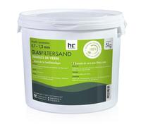 Höfer Chemie 5 kg de Granulés de Verre pour Systèmes de Filtration à Sable | Granulométrie 0,7-1,3 mm pour Piscines - Durée de Vie Prolongée - Moins de Contre-Lavages - Écologique et Recyclé
