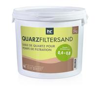 Höfer Chemie 5 kg Sable de Quartz Premium pour Filtre de Piscine 0,4-0,8 mm - Idéal pour Filtration d'eau Potable