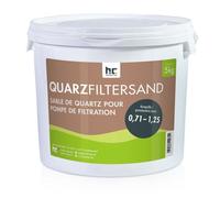 Sable de Quartz Pur 5 kg pour Filtration de Piscine 0,71-1,25 mm